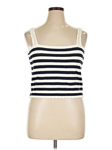 Flat White Tube Top (view 1)