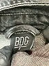 BDG 100% Modacrylic Black Denim Jacket Size S - photo 6