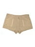 Michael Stars 100% Cotton Solid Tan Khaki Shorts Size Lg (2) - photo 1