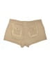 Michael Stars 100% Cotton Solid Tan Khaki Shorts Size Lg (2) - photo 2