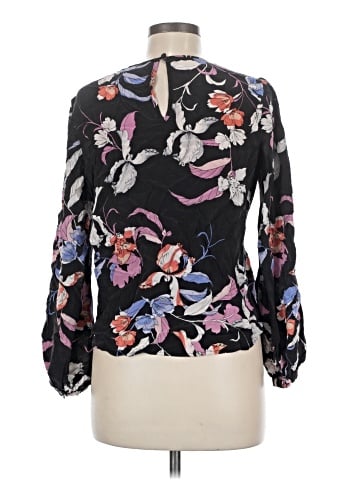 Yumi Kim Long Sleeve Silk Top (view 2)