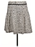 Ann Taylor LOFT Graphic Silver Casual Skirt Size 12 Petite - photo 2