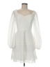 BCBGMAXAZRIA White Cocktail Dress Size 6 - photo 1