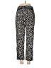 W118 by Walter Baker 100% Polyester Animal Print Black Casual Pants Size M - photo 2