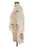 Assorted Brands 100% Polyester Floral Ivory Cardigan Size S - photo 5