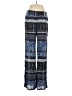 Ecote Print Blue Casual Pants Size S - photo 1