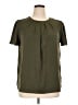 Unbranded 100% Polyester Green Short Sleeve Blouse Size XL - photo 1
