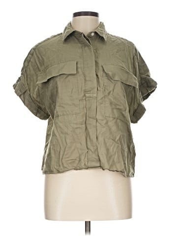 Banana Republic Short Sleeve Button-Down Shirt (view 1)