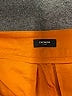 Express Solid Orange Shorts Size 10 - photo 3