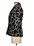 Lafayette 148 New York Animal Print Gray Blazer Size 4 - photo 5