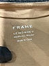FRAME 100% Cotton Tan Short Sleeve Blouse Size M - photo 7
