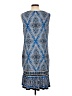 Sandra Darren Paisley Blue Cocktail Dress Size L - photo 2