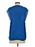 Zara Basic Solid Blue Sleeveless Blouse Size S - photo 2