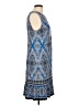 Sandra Darren Paisley Blue Cocktail Dress Size L - photo 4