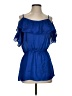 Studio Y 100% Polyester Blue Casual Dress Size S - photo 1