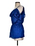 Studio Y 100% Polyester Blue Casual Dress Size S - photo 5