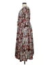 BLOOMCHIC Paisley Gray Red Casual Dress Size 14 - 16 - photo 5