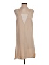 Zara Basic Solid Tan Casual Dress Size XS - photo 1