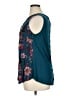 Daniel Rainn 100% Rayon Teal Sleeveless Blouse Size 1X - photo 5