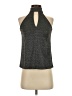 1.State Gray Sleeveless Blouse Size XS - photo 1