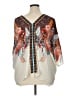Rose + Olive Ivory 3/4 Sleeve Blouse Size 1X - photo 2