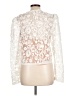 WAYF Ivory Long Sleeve Blouse Size L - photo 2