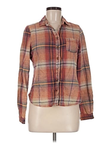 BDG Long Sleeve Button-Down Shirt (view 1)