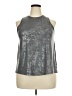 all in motion Metallic Silver Sleeveless T-Shirt Size XXL - photo 1
