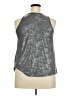 all in motion Metallic Silver Sleeveless T-Shirt Size XXL - photo 2