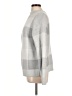 Ann Taylor Checkered-gingham Gray Turtleneck Sweater Size L - photo 5