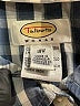 Talbots 100% Cotton Checkered-gingham Blue 3/4 Sleeve Button-Down Shirt Size 18 - photo 7