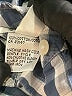 Talbots 100% Cotton Checkered-gingham Blue 3/4 Sleeve Button-Down Shirt Size 18 - photo 8