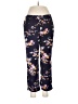 Topshop Floral Blue Casual Pants Size 8 - photo 1