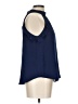 E&M Collection Blue Sleeveless Blouse Size L - photo 4