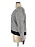 ABLE 100% Cotton Stripes Gray Pullover Sweater Size XL - photo 5