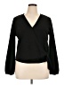 TeXTURE & THREAD Madewell Black Long Sleeve Blouse Size XL - photo 1