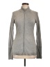Lululemon Athletica 100% Merino Gray Wool Cardigan Size 10 - photo 1