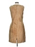 DANIER 100% Acetate Tan Casual Dress Size L - photo 2