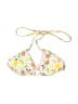 Wild Fable Print White Swimsuit Top Size S - photo 1