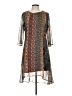 Desigual Paisley Brown Casual Dress Size L - photo 1