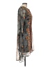 Desigual Paisley Brown Casual Dress Size L - photo 4