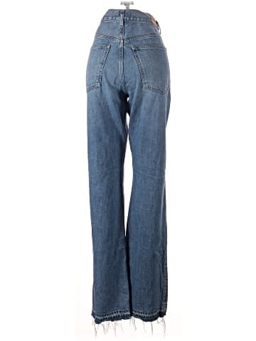 Madewell The Rail Straight Jean in Reston Wash: Released-Hem Edition (view 2)