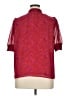 Evereve 100% Polyester Burgundy Short Sleeve Blouse Size XL - photo 2