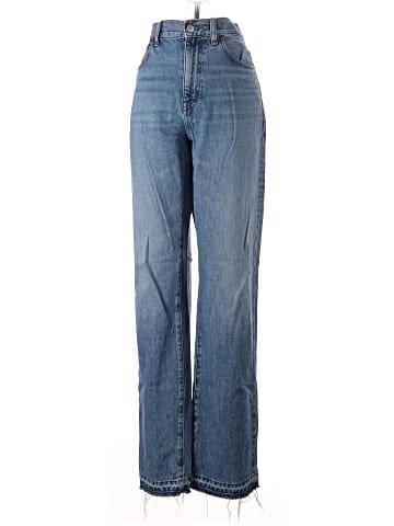 Madewell The Rail Straight Jean in Reston Wash: Released-Hem Edition (view 1)