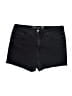 Seven7 Black Denim Shorts Size 16 - photo 1