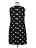 Anne Klein Polka Dots Black Casual Dress Size 14 - photo 2