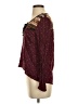 Rewind 100% Rayon Burgundy Long Sleeve Top Size S - photo 5