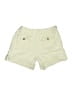 Madison 100% Cotton Solid Ivory Khaki Shorts Size 10 - photo 2