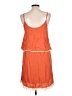 Alya 100% Polyester Orange Casual Dress Size L - photo 2