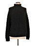Vince. Solid Black Turtleneck Sweater Size L - photo 1